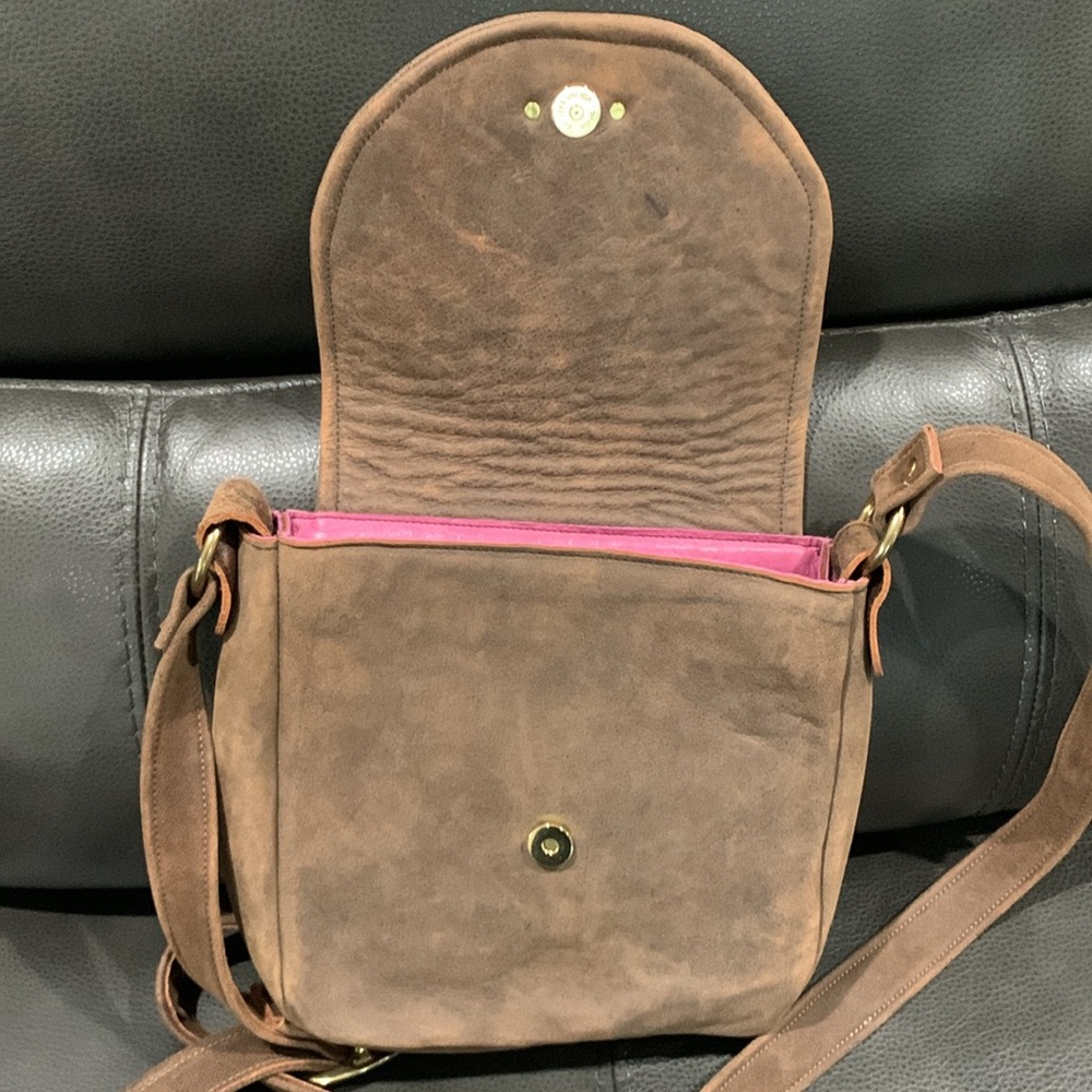 Twelve Six Handmade Leather Concealed Carry Purse - Picture 5 of 16